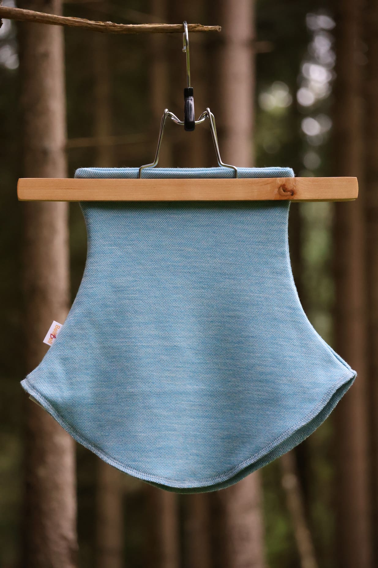 Merino nákrčník – nebesky modrý