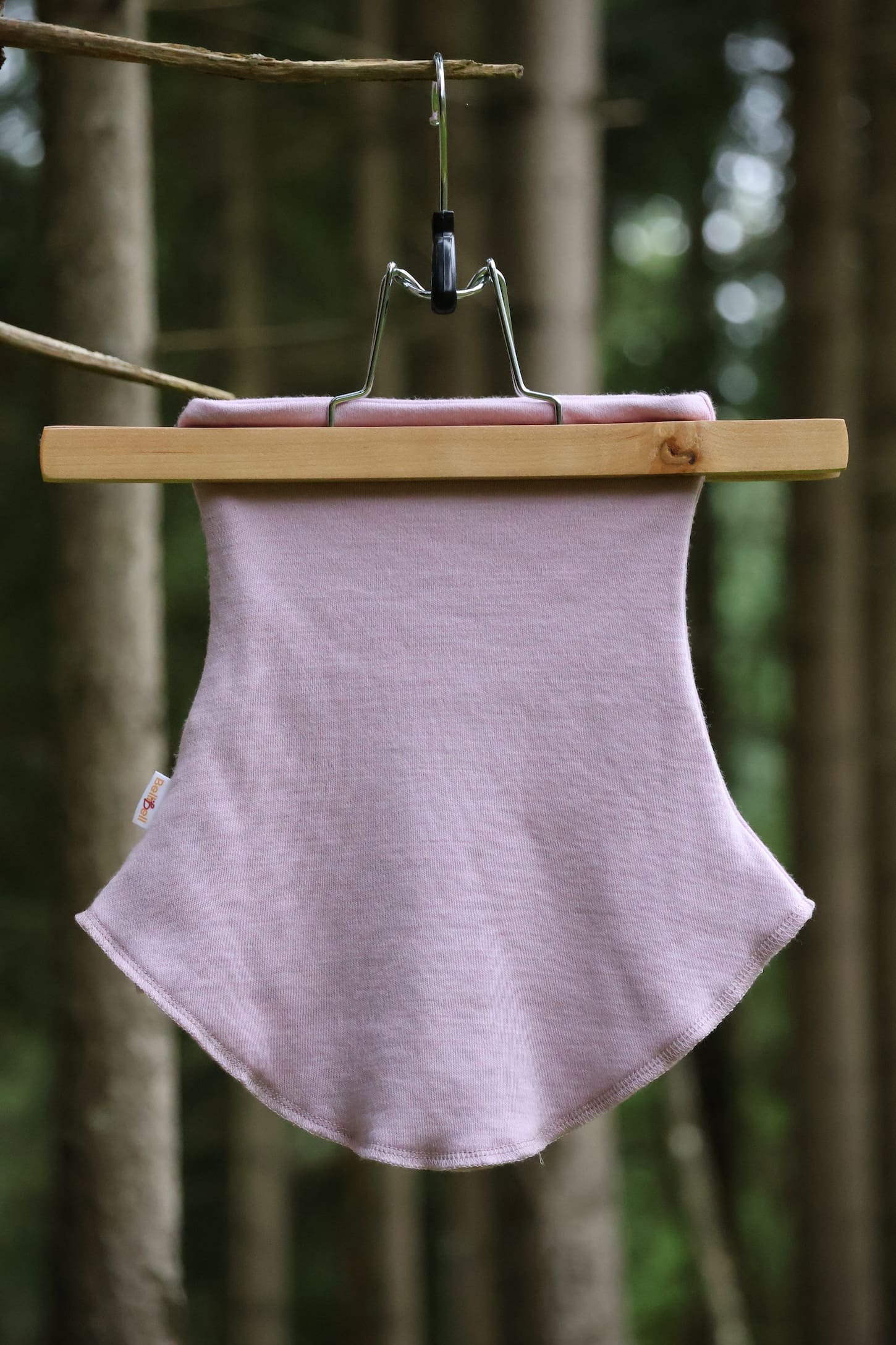 Merino nákrčník – jemně růžový