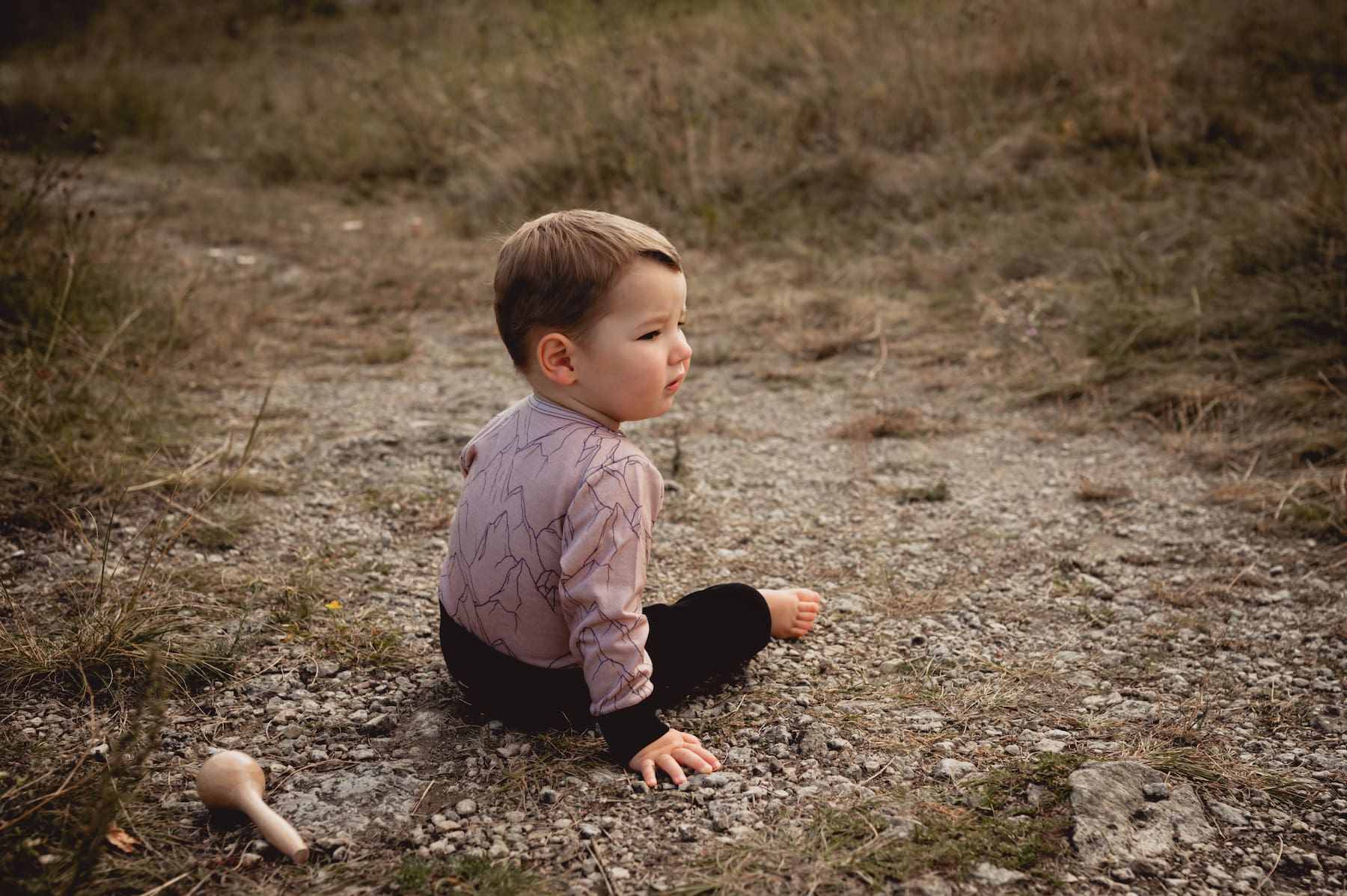 Set body a kalhoty z merino vlny - Zlaté hory